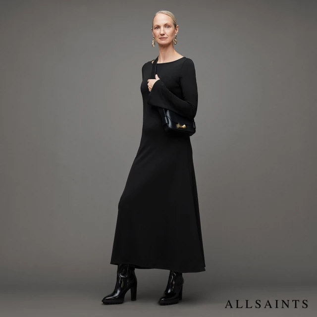 ALLSAINTS CAROLINA 簡約中長版洋裝 WD663Z(舒適版型)