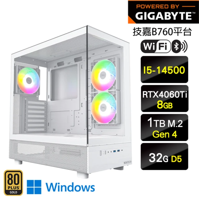 微星平台 i7十六核Geforce RTX4060 WiN1