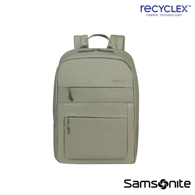 【Samsonite 新秀麗】Move 4.0 再生材質經典時尚女性筆電後背包13.3吋(多色可選)