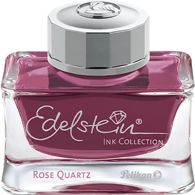 Pelikan EDELSTEIN 逸彩系列 2023年度色 墨水（ ROSE QUARTZ 水晶玫瑰）(EDELSTEIN)