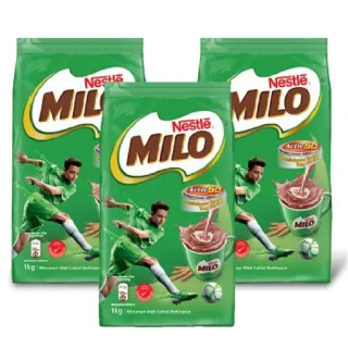 【MILO 美祿】巧克力飲品補充包900g x3包組