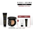 【Bobbi Brown 芭比波朗】夏日美肌底妝組(冬蟲夏草亮膚持妝乳15ml+霧光持久氣墊粉餅SPF40)