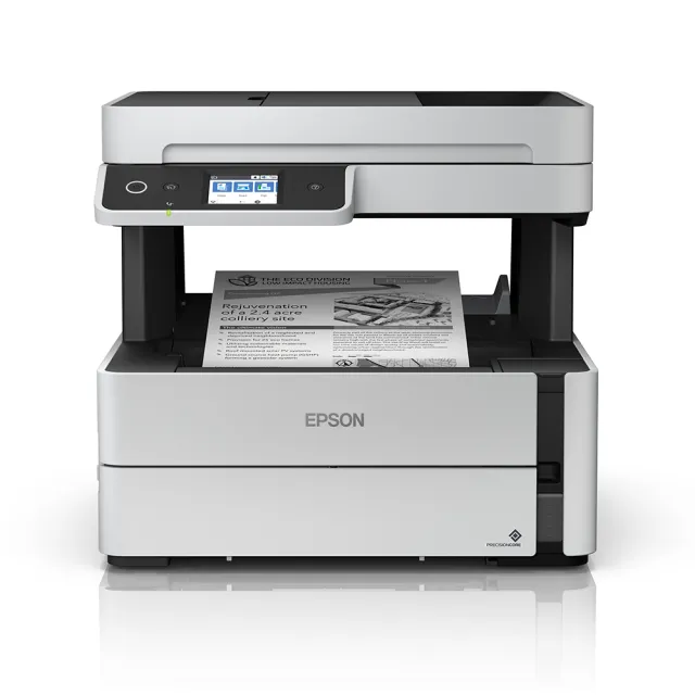 【EPSON】搭1組T03Q100 原廠黑高容墨★M3170 黑白高速四合一連續供墨印表機(雙面列印/複印/掃描)(2年保固組