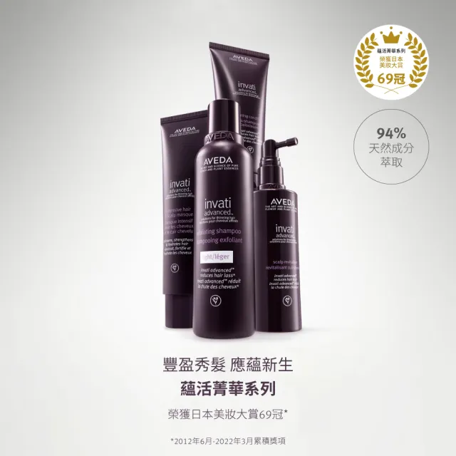 【AVEDA】蘊活菁華滋養液 環保包 150mlx2(頭皮精華 頭皮保養環保大容量)