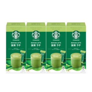 【STARBUCKS 星巴克】特選系列-抹茶拿鐵4入x4盒組