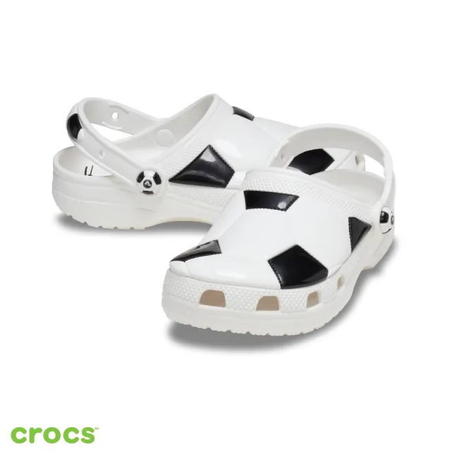 【Crocs】童鞋 大童經典足球克駱格(210157-103)