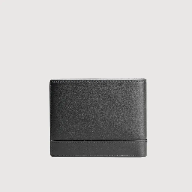 【BRAUN BUFFEL 德國小金牛】台灣總代理 威爾 10卡男夾-黑色(BF529-314-BK)