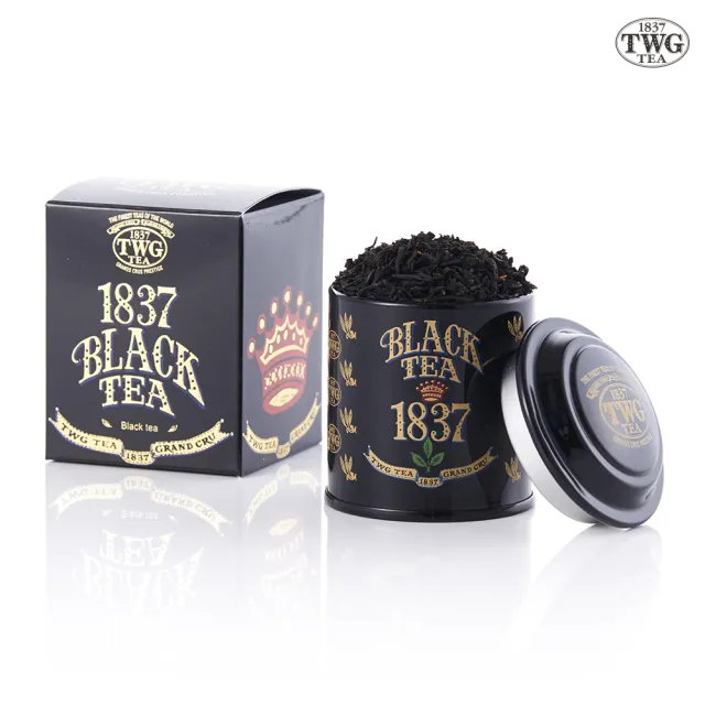 【TWG Tea】迷你茶罐 1837紅茶 20g/罐(1837 Black Tea;黑茶)