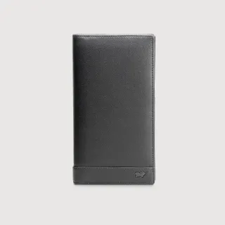 【BRAUN BUFFEL 德國小金牛】威爾 15卡兩折長夾-黑色(BF529-631-BK) 錢包送禮推薦
