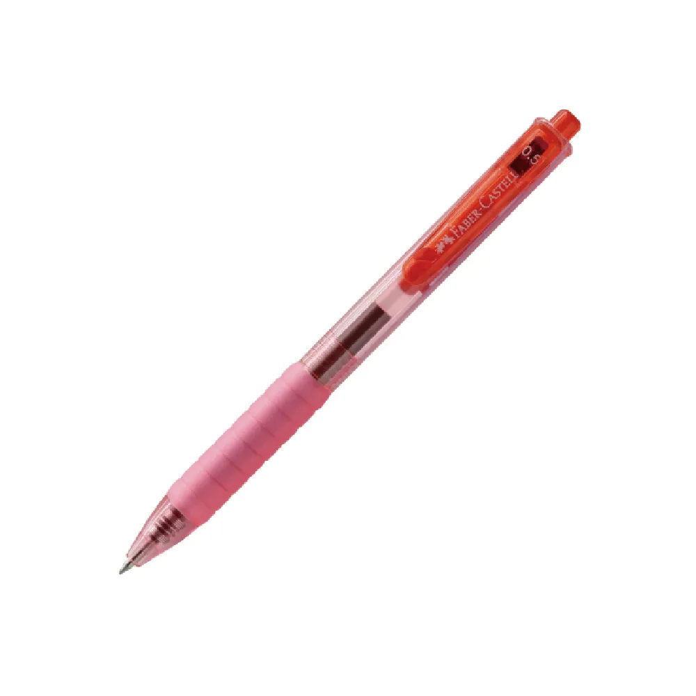 【Faber-Castell】Faber-Castell 頂尖動☆速乾筆0.5mm-紅(原廠正貨)