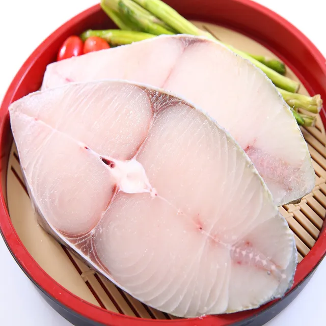【海之醇】中段無肚土魠魚厚切-7片組(300g±10%/片)