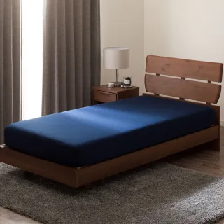 【NITORI 宜得利家居】伸縮床包 N FIT FT01 PREMIUM NV 雙人加大(伸縮床包 床包 N FIT)