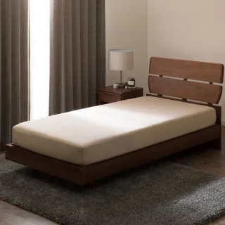 【NITORI 宜得利家居】伸縮床包 N FIT FT01 PREMIUM BE 雙人加大(伸縮床包 床包 N FIT)