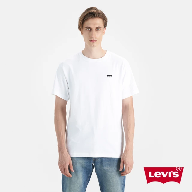 LEVIS 官方旗艦 男款 舒適短袖 LOGO短袖 Tee 人氣新品 001AN-0000