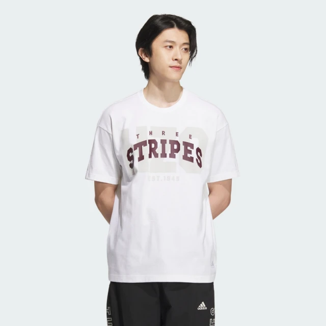 adidas 愛迪達adidas 愛迪達 上衣 男款 短袖上衣 運動 CLG SS TEE 白 JG8542(S2673)