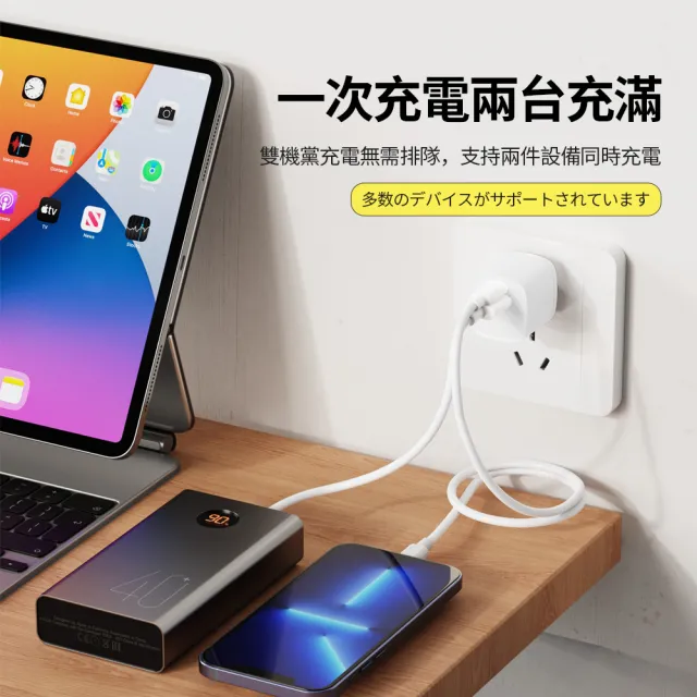 【OMG】30W氮化鎵充電器 GaN快充頭 TypeC+USB雙孔充電器(支援iPhone16/15全系/安卓/switch)