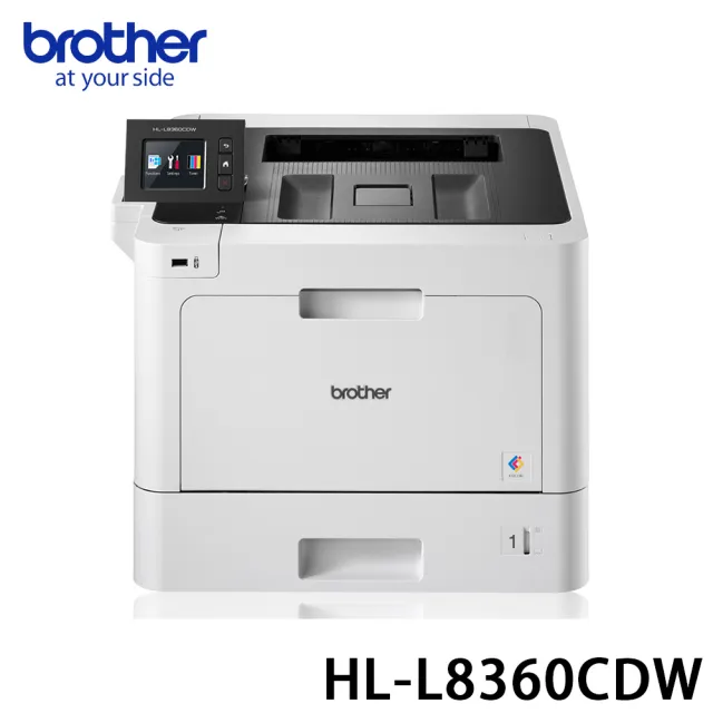 【brother】升級3年保固+1組高容量1黑3彩碳粉★HL-L8360CDW高速無線彩色雷射印表機(8360+456BK/CMY)