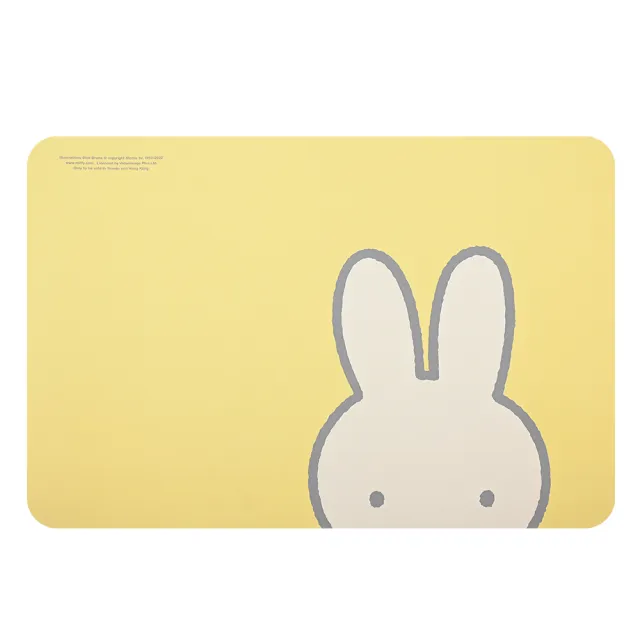 【Miffy米飛】2入任選 台灣製 10秒頂吸 軟式珪藻土吸水地墊(60x40cm)