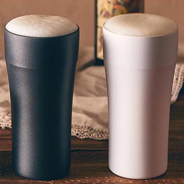 【KYOCERA 京瓷】ceramug 陶瓷塗層保溫杯/保冷杯/啤酒杯-420ml(原廠總代理)