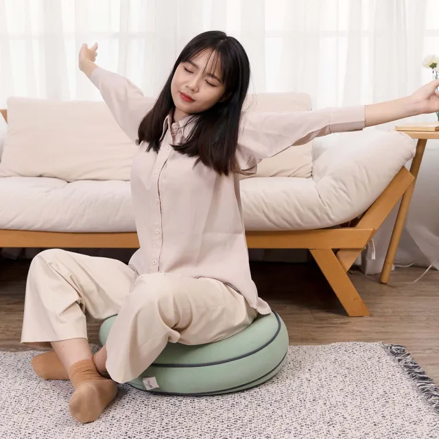 【Yogibo】Round Seat Pro 漢堡坐墊(多色任選)