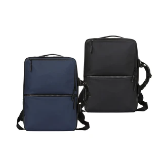 【Samsonite 新秀麗】SUB-LIM 商務防水防刮面料背提兩用筆電後背包/電腦包/手提包/公事包15.5吋(多色可選)