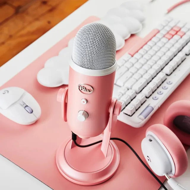 【Blue】YETI 雪怪 USB 麥克風－甜玫粉(炫光美型系列)