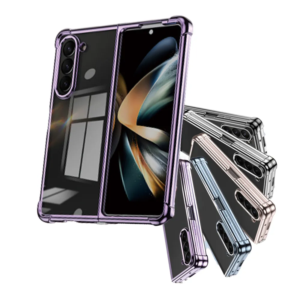 【HongXin】三星 Galaxy Z Fold 6 四角軍規高透防摔手機保護殼