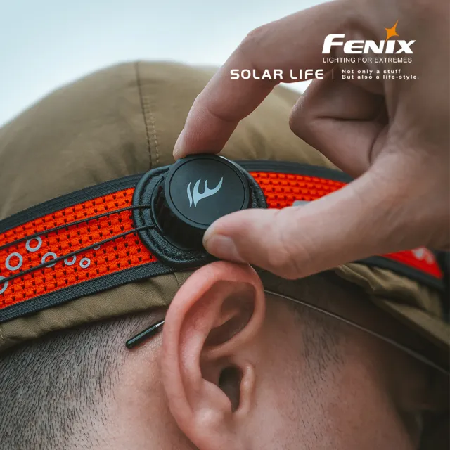 【Fenix】HM65R-T V2.0 1600流明超輕鎂合金越野跑頭燈 附原廠18650電池1顆(夜跑頭燈 防水跑步頭燈)