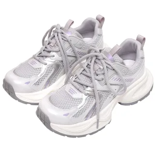 【Ann’S】未來少女線條感顯瘦老爹鞋5cm(銀灰)