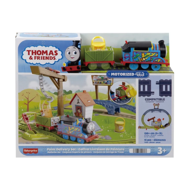 ToysRUs 玩具反斗城 Thomas & Friends 湯瑪士小火車-油漆運輸組