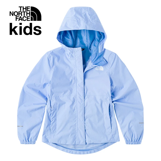 The North Face 兒童UPF防曬機能連帽外套(多