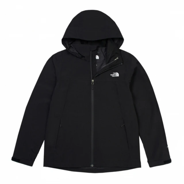 The North Face 北臉 外套 女款 運動連帽外套 防潑水 W SANGRO DRYVENT JACKET 黑 NF0A88FY4H0