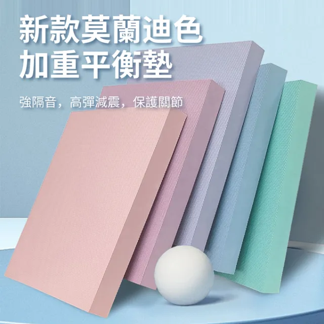 【ANTIAN】50mm加厚多功能運動健身跪墊 核心平衡訓練地墊 矽膠防滑瑜伽墊 軟墊 50*40*5cm