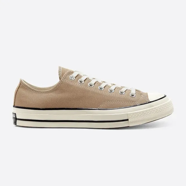 【CONVERSE】CHUCK 70 OX NOMAD KHAKI/EGRET/BLACK 休閒鞋 男鞋 女鞋 棕色 奶茶色(168505C)