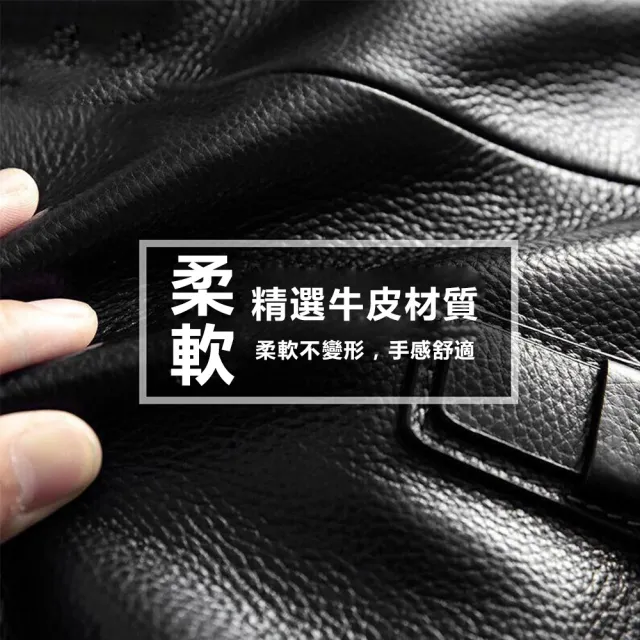 【BONum 博紐】雙11 父親節送禮精選 輕量化紳士型商務休閒真皮筆電公事包(真皮 公事包 型男 老公 主管 業務