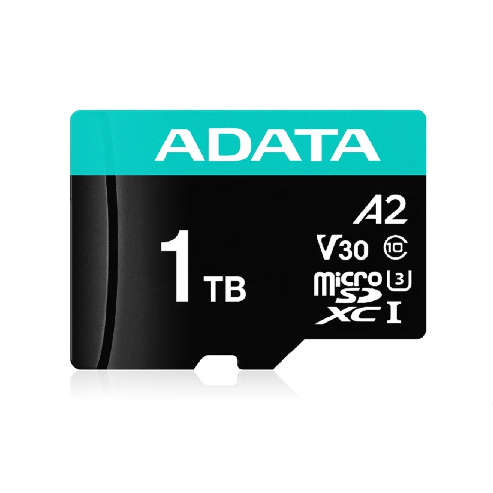 【ADATA 威剛】Premier Pro microSDXC UHS-I U3 A2 V30 1TB記憶卡(附轉卡)