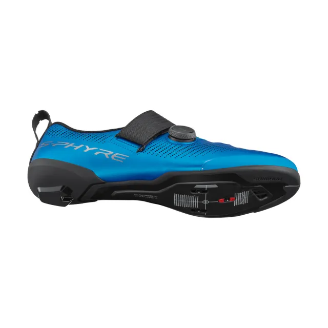 【SHIMANO】TR903 三鐵車鞋 動力鞋楦 標準版 藍色