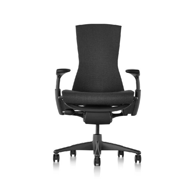 Herman Miller Embody 全功能-黑框黑背｜薄布款｜原廠授權商世代家具(人體工學椅/辦公椅/主管椅)