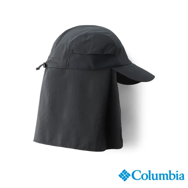 【Columbia 哥倫比亞 官方旗艦】中性-Coolhead Ice™UPF50涼感快排遮陽帽-黑色(UCU04180BK/IS)