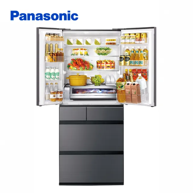 【Panasonic 國際牌】日本製650公升一級能效六門變頻冰箱-雲霧灰(NR-F659WX-S1)