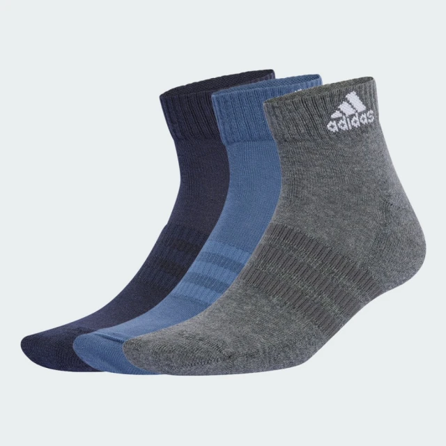 adidas 愛迪達 襪子 短襪 運動襪 3雙組 C SPW ANK 3P 灰藍黑 IP0403