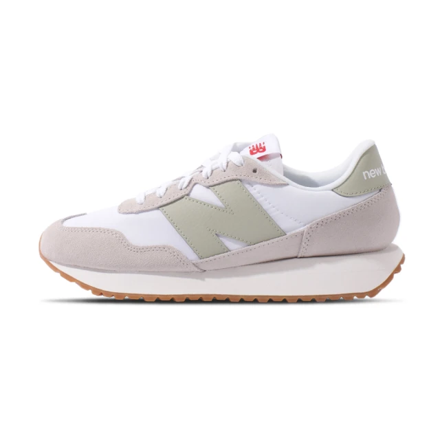 NEW BALANCE 237 男鞋 女鞋 白月岩灰色 麂皮 拼接 緩衝 情侶鞋 休閒鞋 MS237CQ