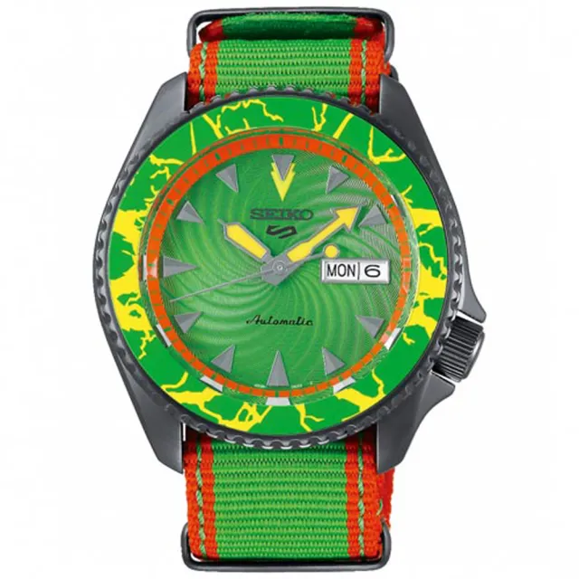 【SEIKO 精工】5 Sports 快打旋風聯名機械錶 (6款可選)