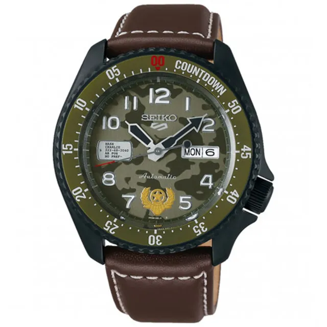 【SEIKO 精工】5 Sports 快打旋風聯名機械錶 (6款可選)