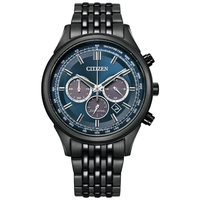 【CITIZEN 星辰】Chronograph 光動能競速計時男錶 雙11限定(6款可選)