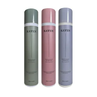 【KAFEN 卡氛_官方直營】乾洗髮霧 -N°5無人之境系列 300mlX2入(2入組 新品上市 蓬鬆乾洗髮 油頭救星)
