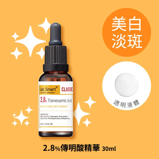 【Dr.Hsieh 達特醫】LabSmart Classic精華30ml-無盒(任選3瓶1020元)