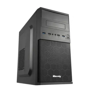 【微星平台】i3四核心 Win11{壞公爵II W}文書機(i3-12100/H610/8G/1TB)