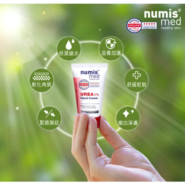 即期品【Numis med 樂美思】尿素5%極致修護乾燥護手霜20mlx2入(總代理公司貨)