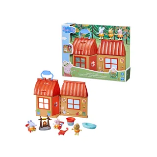 【Hasbro 孩之寶】佩佩豬 粉紅豬小妹 好朋友露營遊戲組